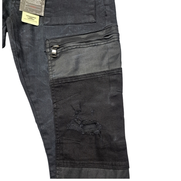 NWT Jordan Craig Men's 30/32 Legacy Edition Cargos Ross-Patchwork Denim - Picture 13 of 13